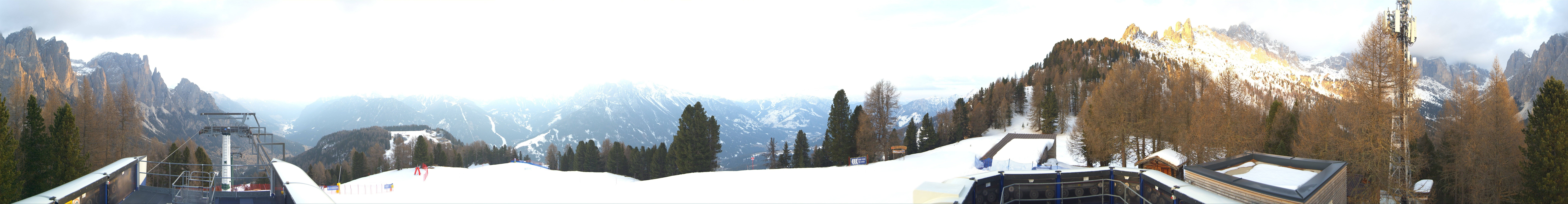 Archiv Foto Webcam Fassatal: Pian Pecei-Pra Martin