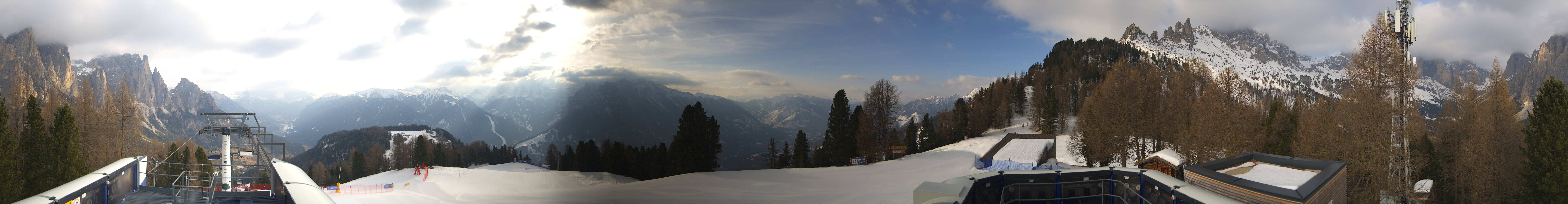 Archived image Webcam Fassa Valley Pian Pecei-Pra Martin lift