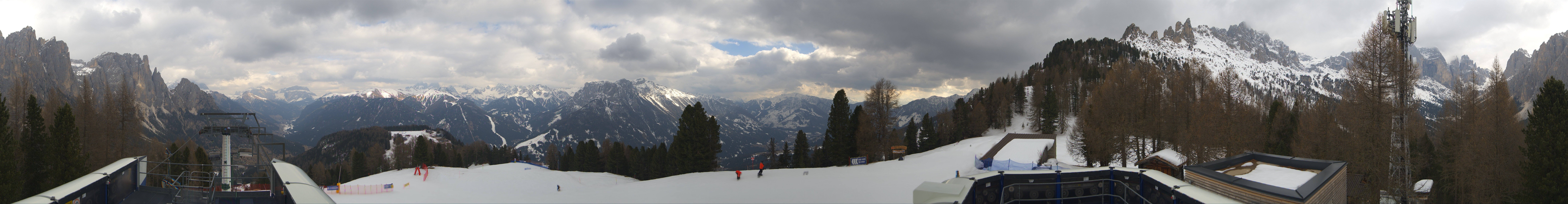 Archived image Webcam Fassa Valley Pian Pecei-Pra Martin lift