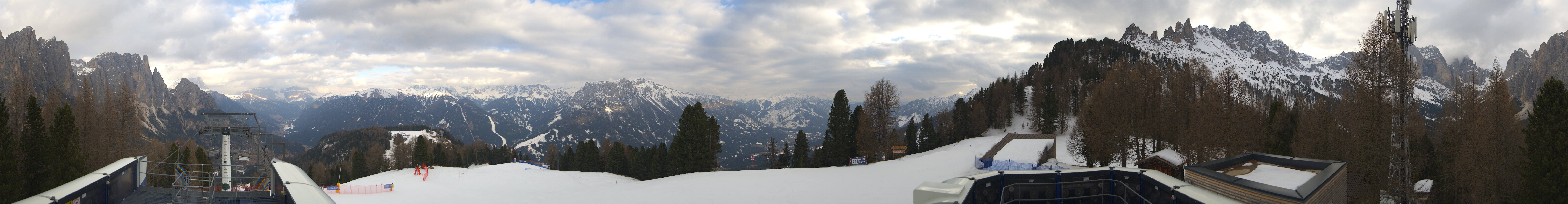 Archived image Webcam Fassa Valley Pian Pecei-Pra Martin lift