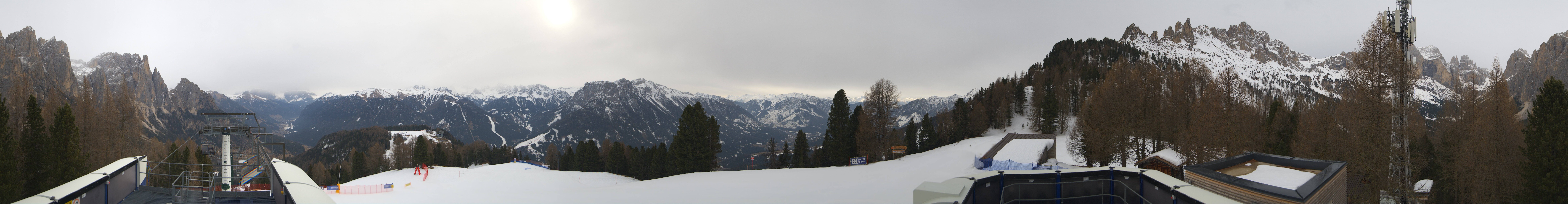 Archived image Webcam Fassa Valley Pian Pecei-Pra Martin lift