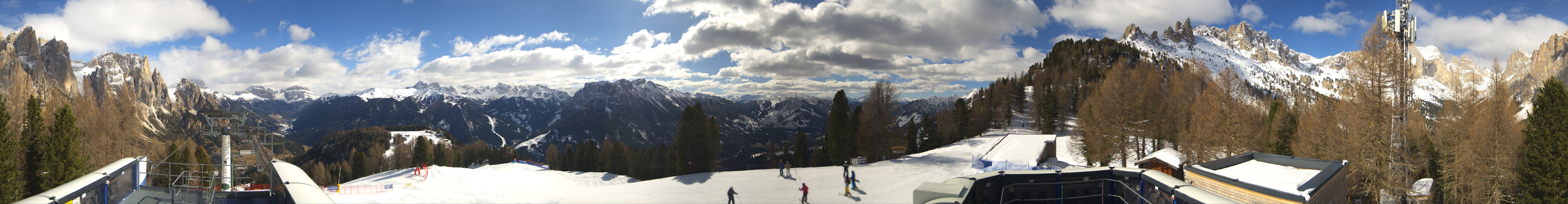 Archiv Foto Webcam Fassatal: Pian Pecei-Pra Martin