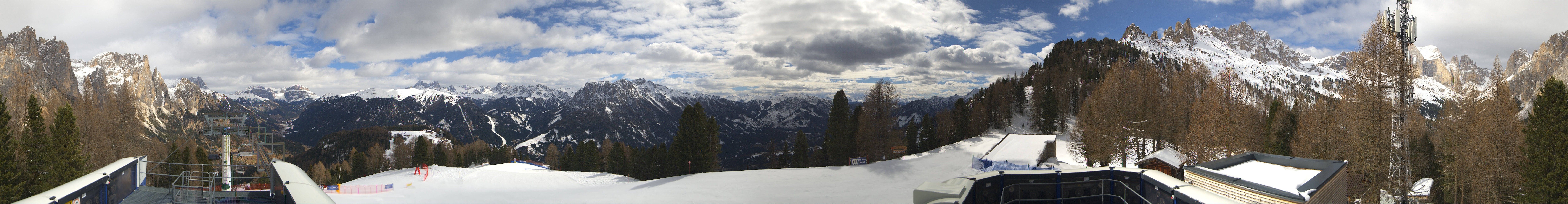 Archiv Foto Webcam Fassatal: Pian Pecei-Pra Martin