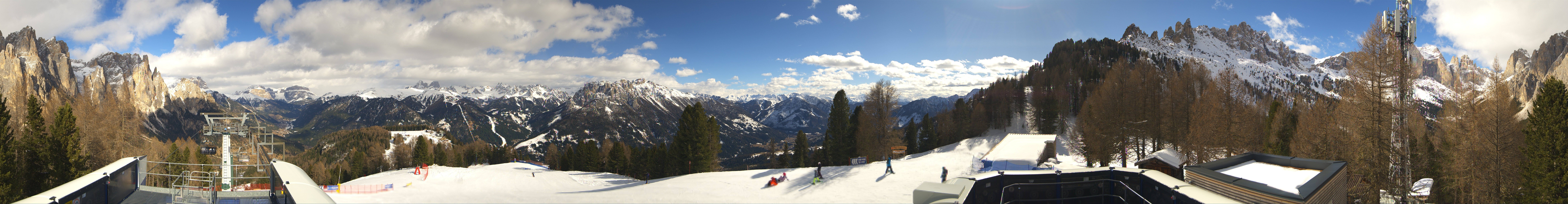 Archived image Webcam Fassa Valley Pian Pecei-Pra Martin lift