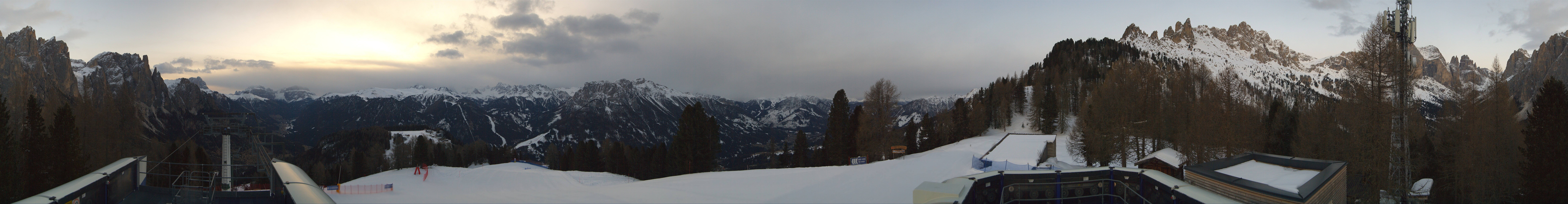 Archiv Foto Webcam Fassatal: Pian Pecei-Pra Martin