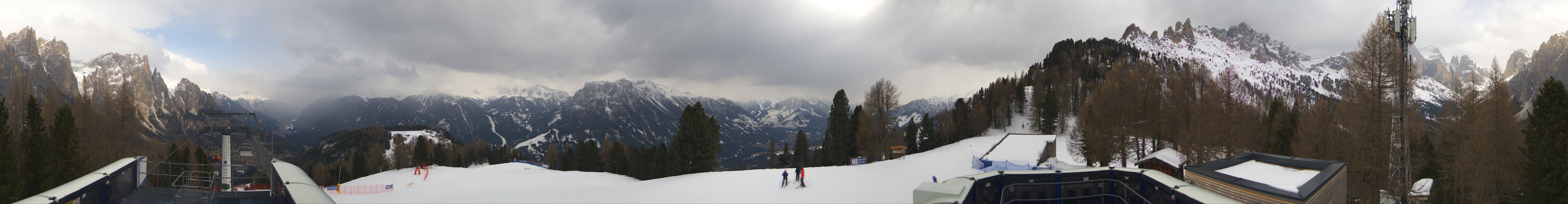 Archiv Foto Webcam Fassatal: Pian Pecei-Pra Martin