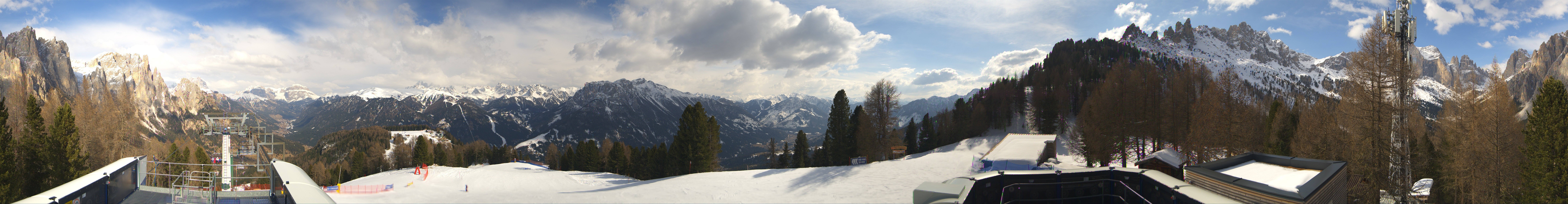 Archived image Webcam Fassa Valley Pian Pecei-Pra Martin lift