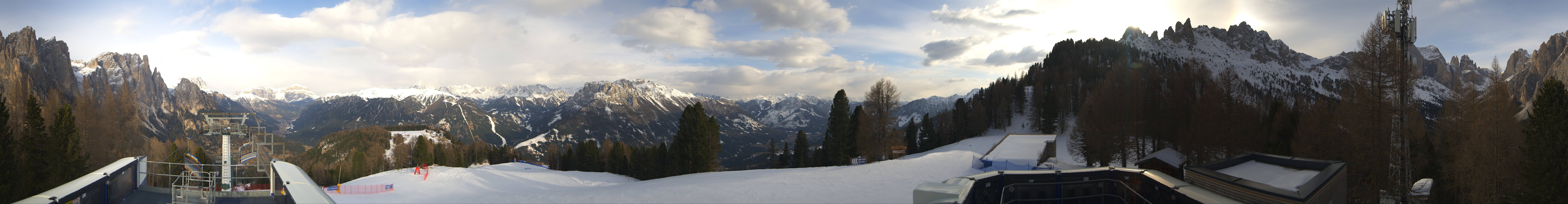 Archiv Foto Webcam Fassatal: Pian Pecei-Pra Martin