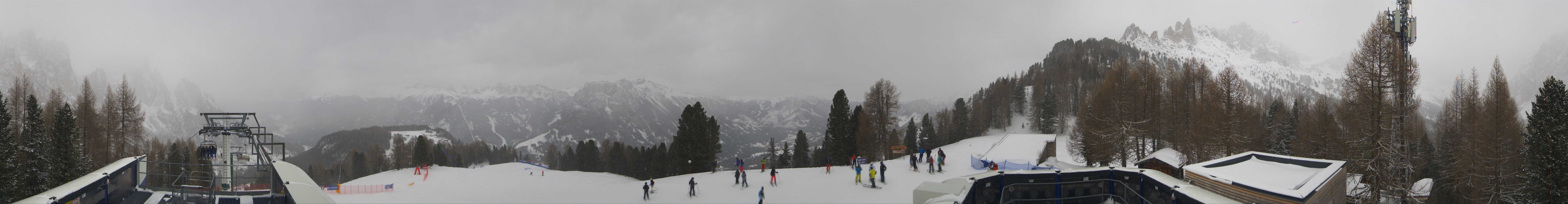 Archived image Webcam Fassa Valley Pian Pecei-Pra Martin lift