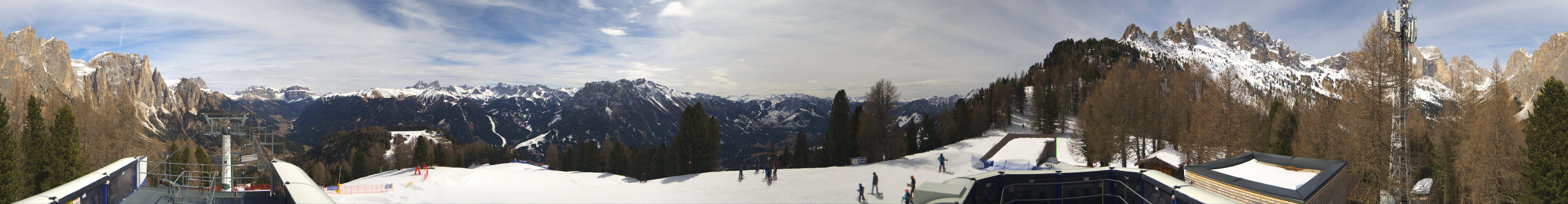 Archiv Foto Webcam Fassatal: Pian Pecei-Pra Martin