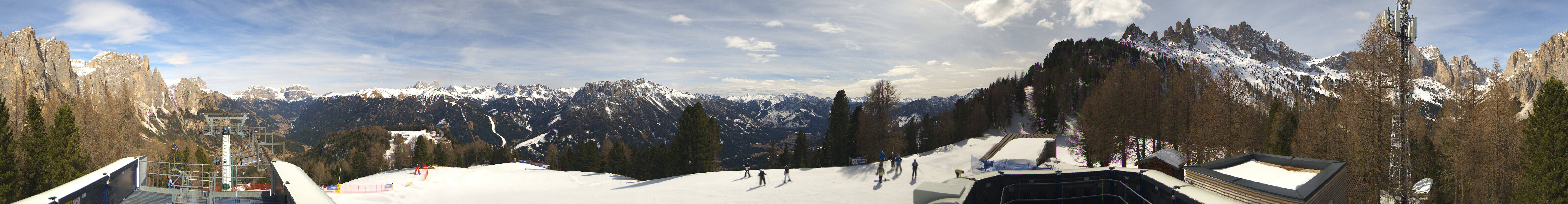 Archiv Foto Webcam Fassatal: Pian Pecei-Pra Martin