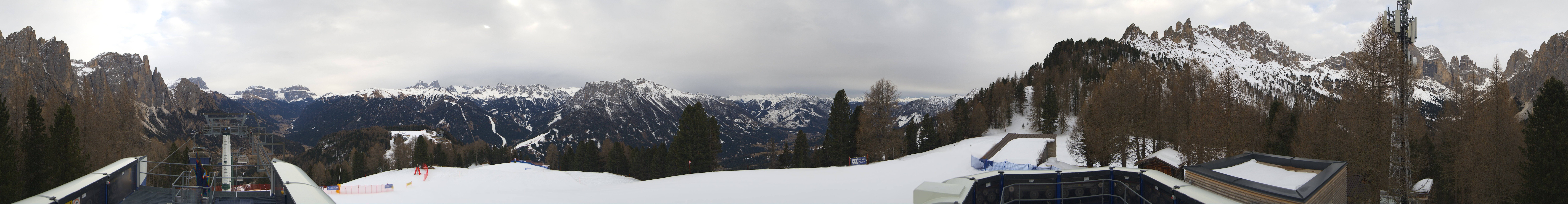 Archived image Webcam Fassa Valley Pian Pecei-Pra Martin lift