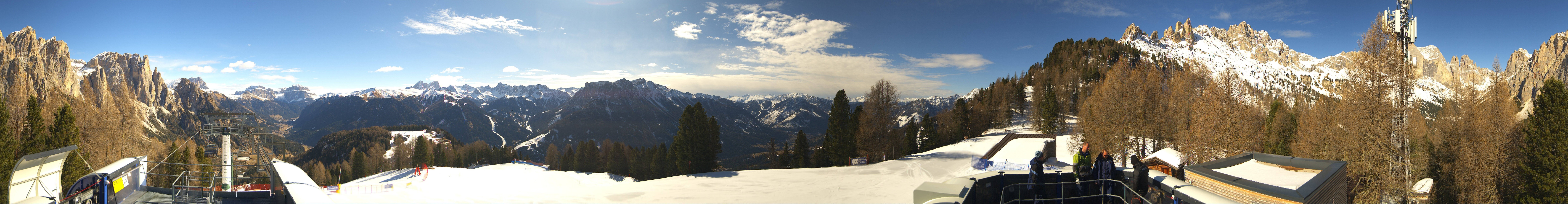 Archived image Webcam Fassa Valley Pian Pecei-Pra Martin lift