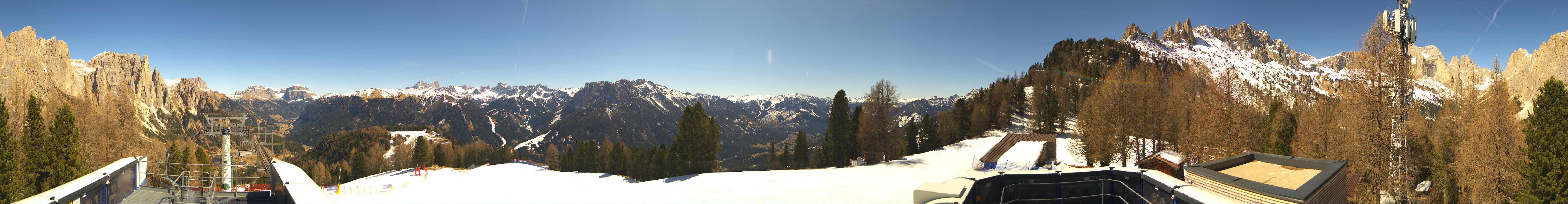 Archiv Foto Webcam Fassatal: Pian Pecei-Pra Martin