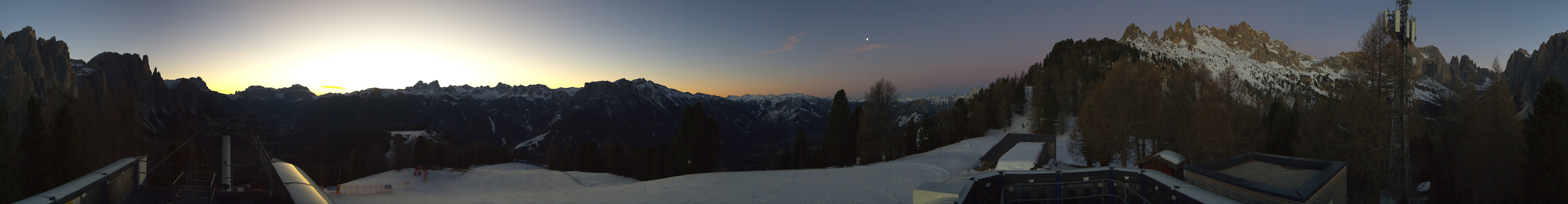 Archived image Webcam Fassa Valley Pian Pecei-Pra Martin lift