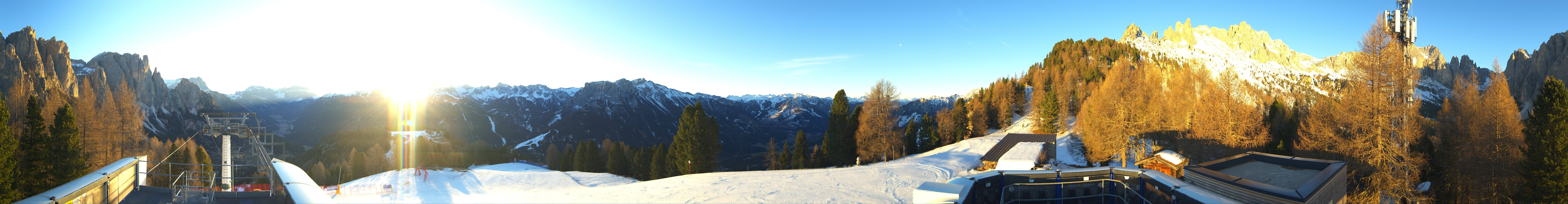 Archived image Webcam Fassa Valley Pian Pecei-Pra Martin lift