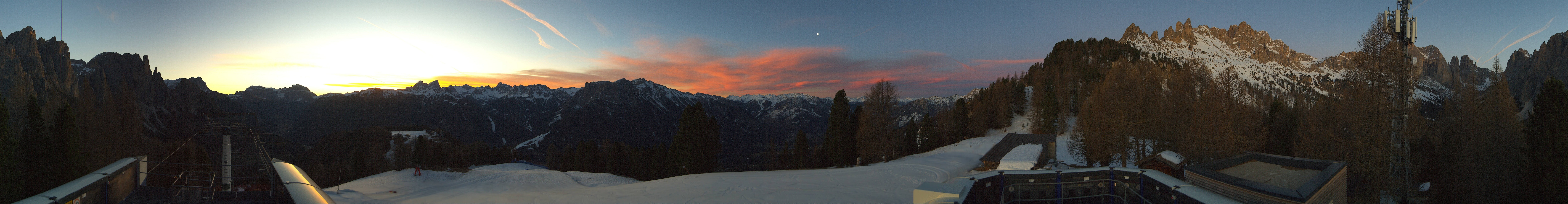 Archiv Foto Webcam Fassatal: Pian Pecei-Pra Martin