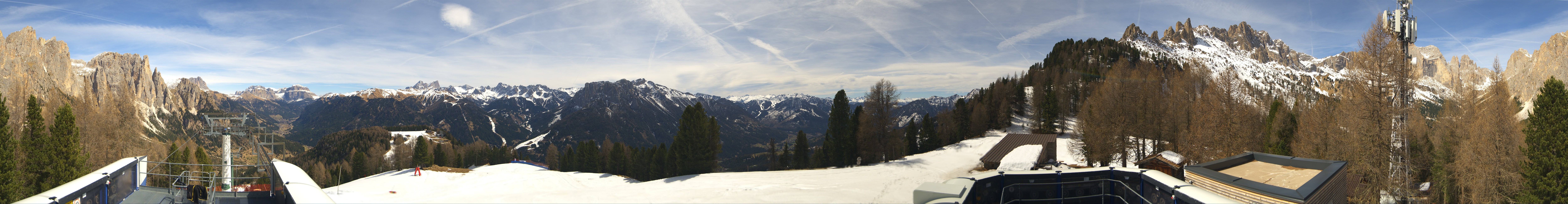 Archiv Foto Webcam Fassatal: Pian Pecei-Pra Martin