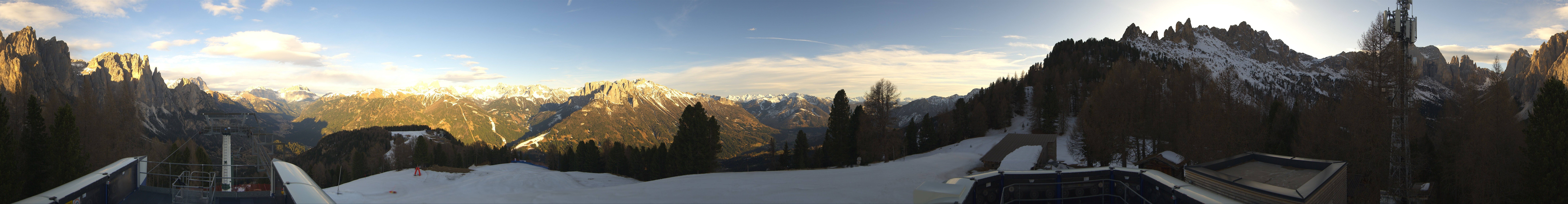 Archiv Foto Webcam Fassatal: Pian Pecei-Pra Martin