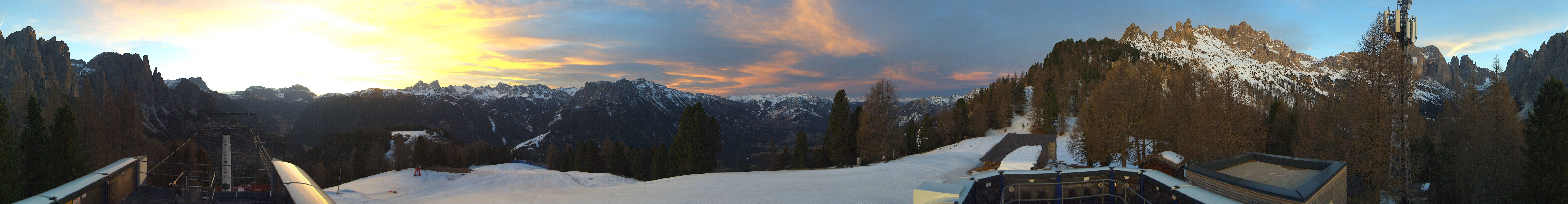 Archiv Foto Webcam Fassatal: Pian Pecei-Pra Martin