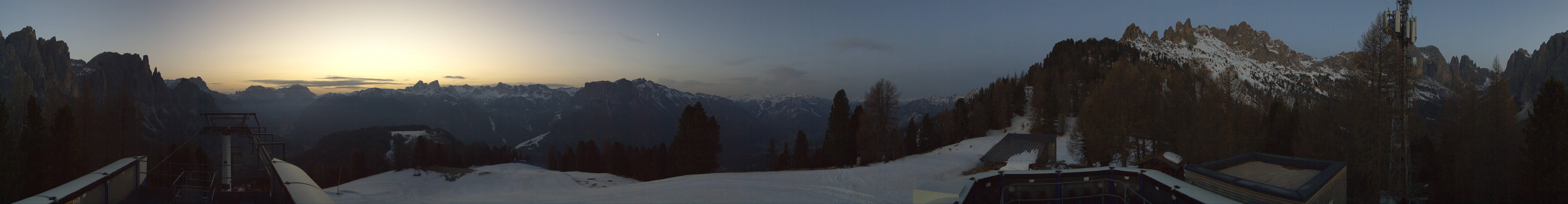 Archived image Webcam Fassa Valley Pian Pecei-Pra Martin lift