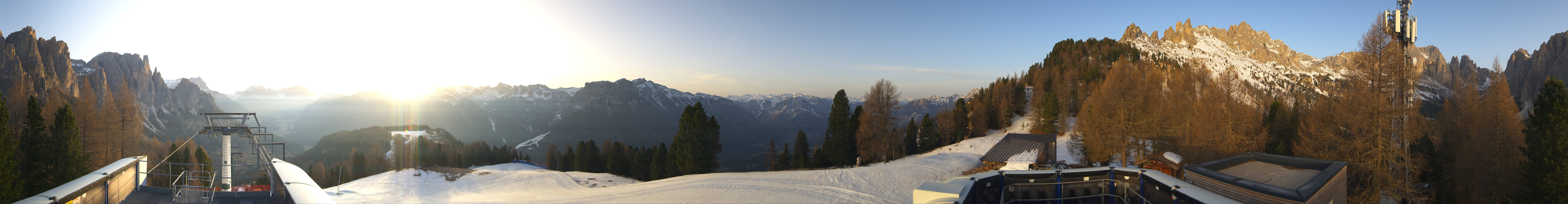 Archived image Webcam Fassa Valley Pian Pecei-Pra Martin lift