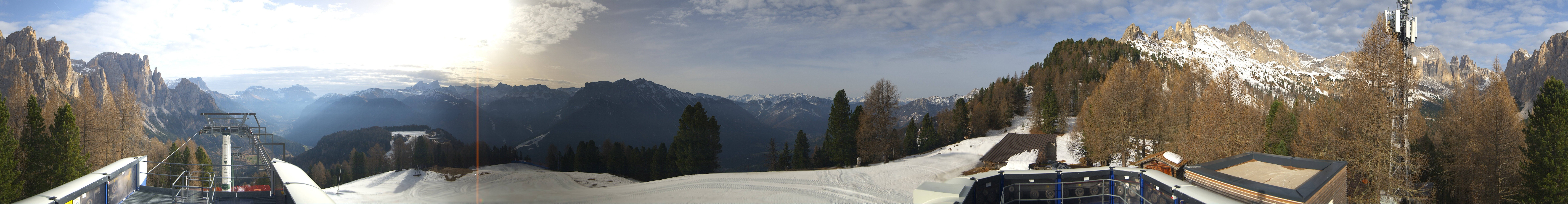 Archived image Webcam Fassa Valley Pian Pecei-Pra Martin lift