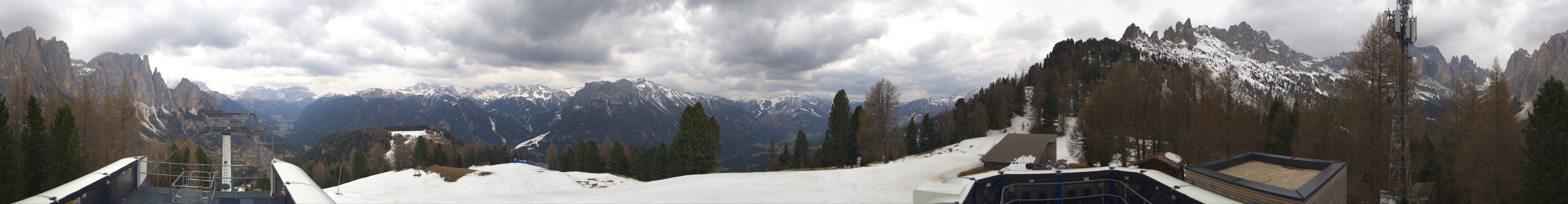 Archived image Webcam Fassa Valley Pian Pecei-Pra Martin lift