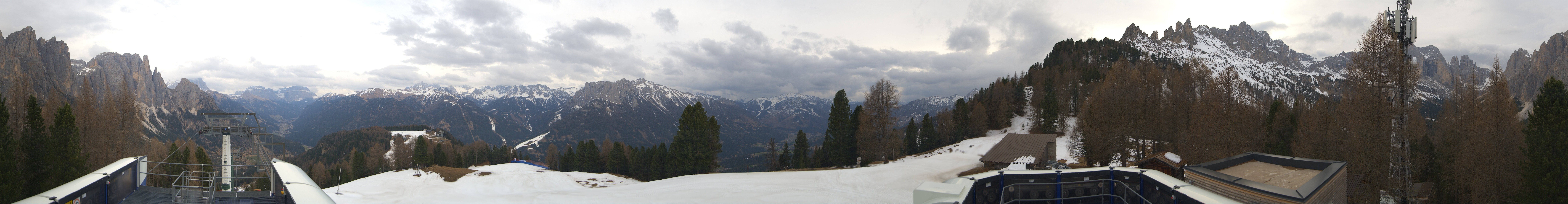 Archived image Webcam Fassa Valley Pian Pecei-Pra Martin lift