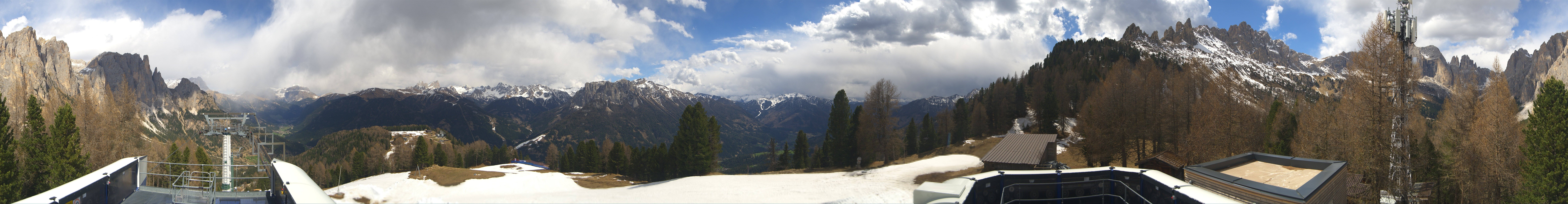 Archived image Webcam Fassa Valley Pian Pecei-Pra Martin lift