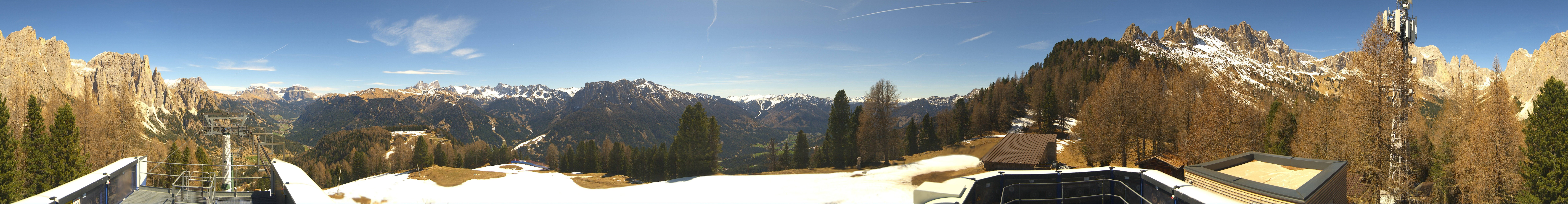 Archived image Webcam Fassa Valley Pian Pecei-Pra Martin lift