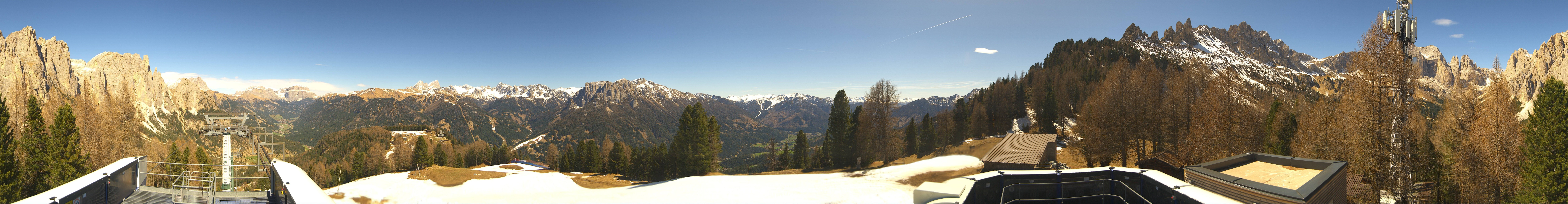 Archived image Webcam Fassa Valley Pian Pecei-Pra Martin lift