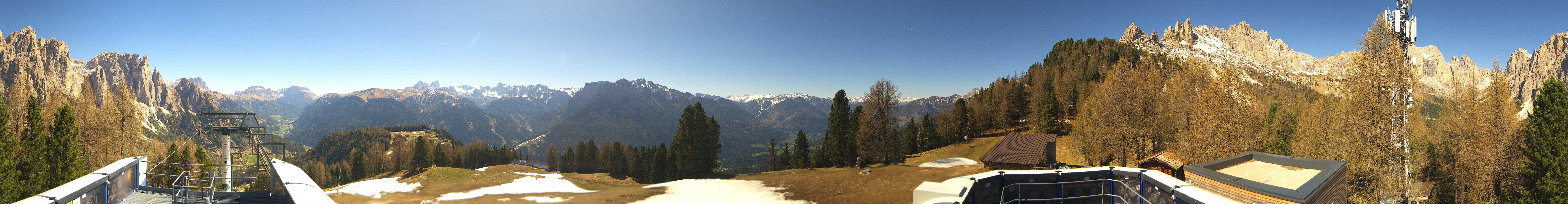 Archived image Webcam Fassa Valley Pian Pecei-Pra Martin lift