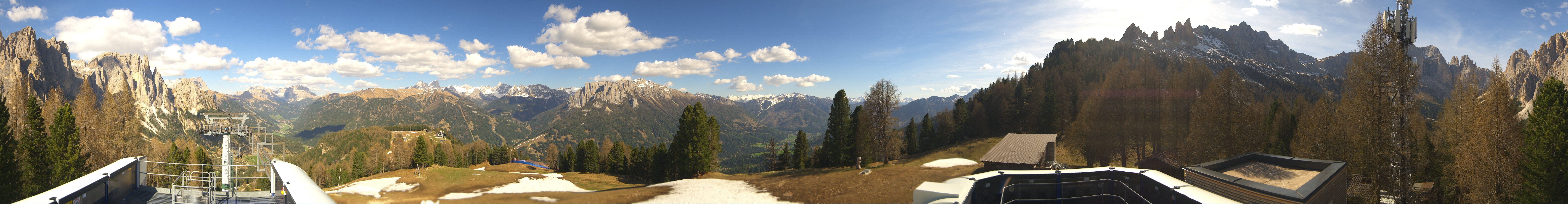 Archived image Webcam Fassa Valley Pian Pecei-Pra Martin lift