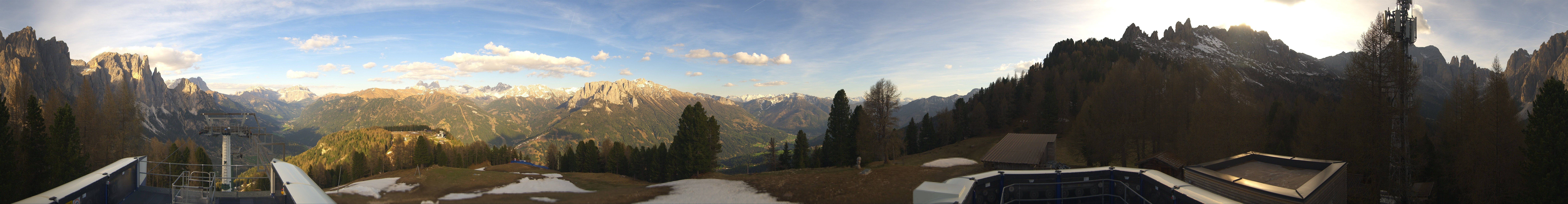 Archived image Webcam Fassa Valley Pian Pecei-Pra Martin lift