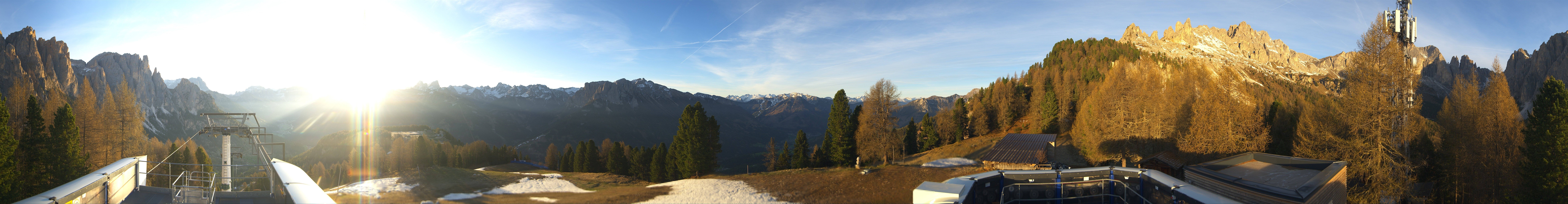 Archiv Foto Webcam Fassatal: Pian Pecei-Pra Martin