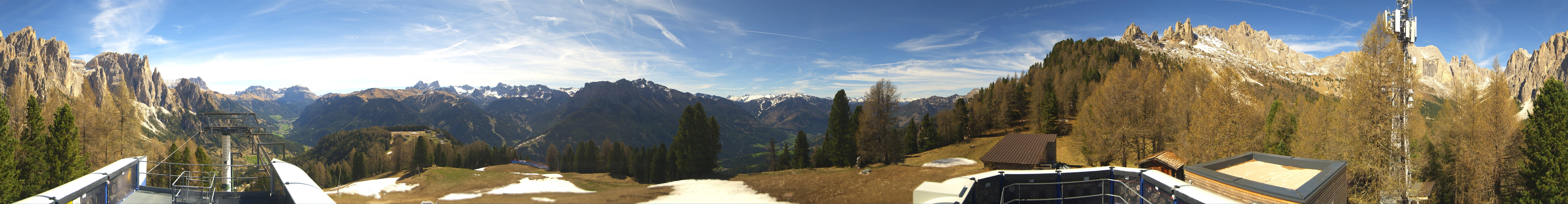 Archived image Webcam Fassa Valley Pian Pecei-Pra Martin lift