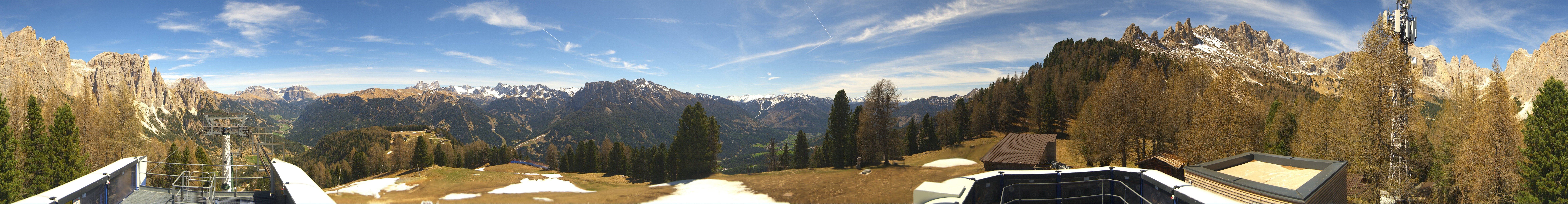 Archived image Webcam Fassa Valley Pian Pecei-Pra Martin lift