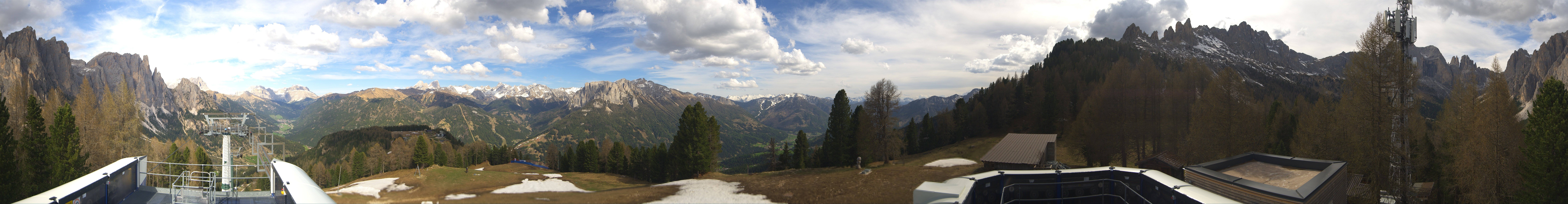 Archived image Webcam Fassa Valley Pian Pecei-Pra Martin lift