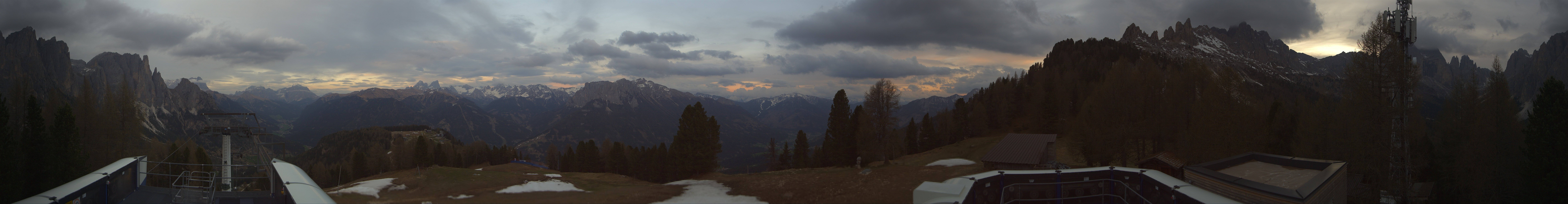 Archived image Webcam Fassa Valley Pian Pecei-Pra Martin lift