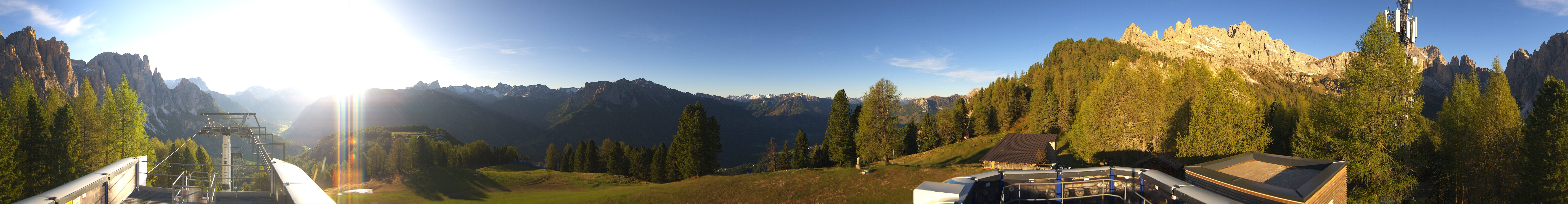 Archived image Webcam Fassa Valley Pian Pecei-Pra Martin lift