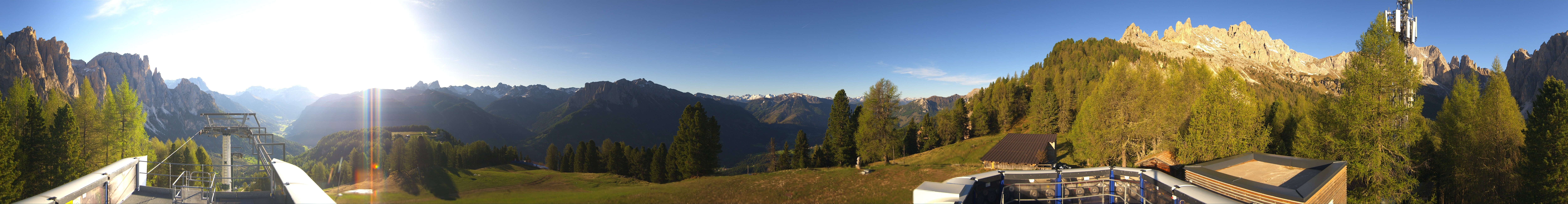 Archived image Webcam Fassa Valley Pian Pecei-Pra Martin lift