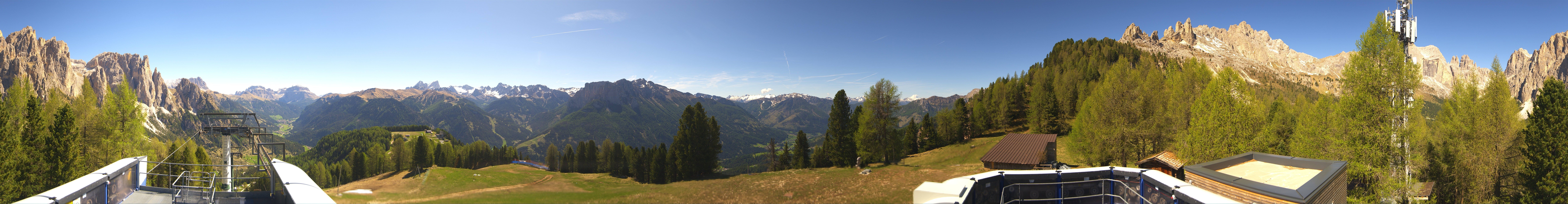Archived image Webcam Fassa Valley Pian Pecei-Pra Martin lift