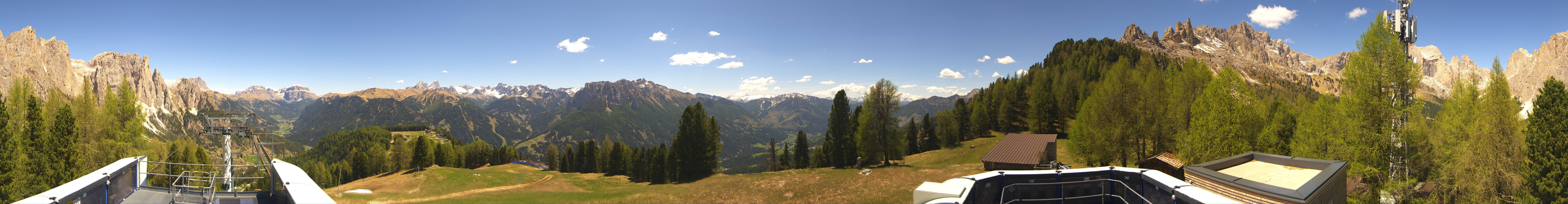 Archived image Webcam Fassa Valley Pian Pecei-Pra Martin lift