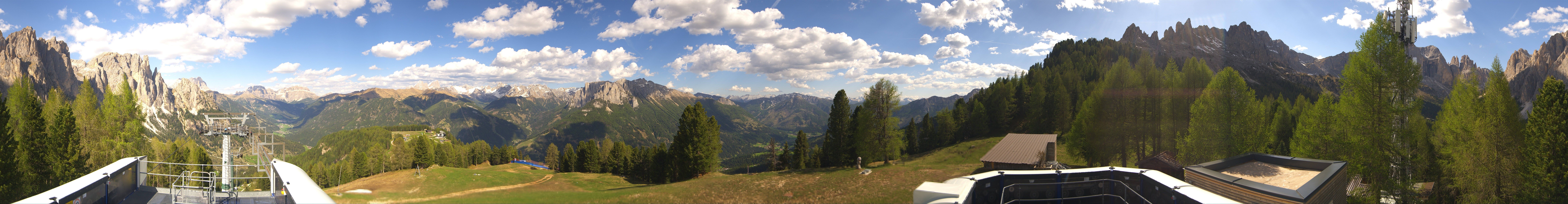 Archived image Webcam Fassa Valley Pian Pecei-Pra Martin lift