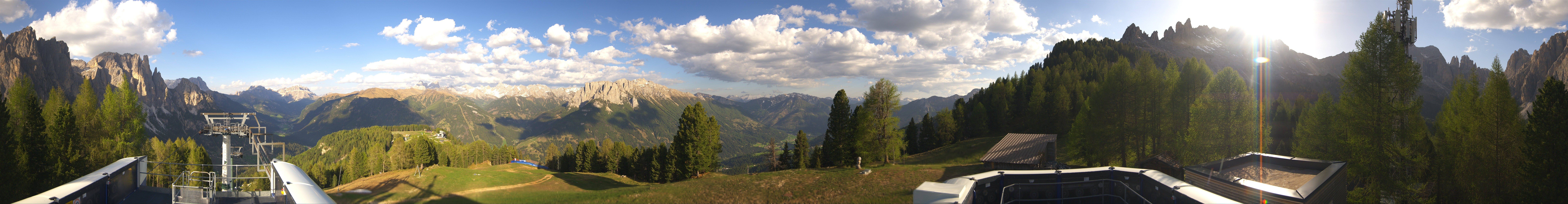 Archived image Webcam Fassa Valley Pian Pecei-Pra Martin lift