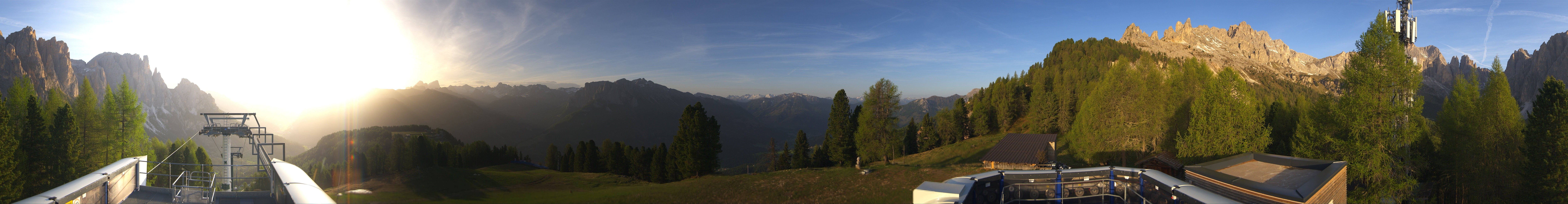 Archived image Webcam Fassa Valley Pian Pecei-Pra Martin lift