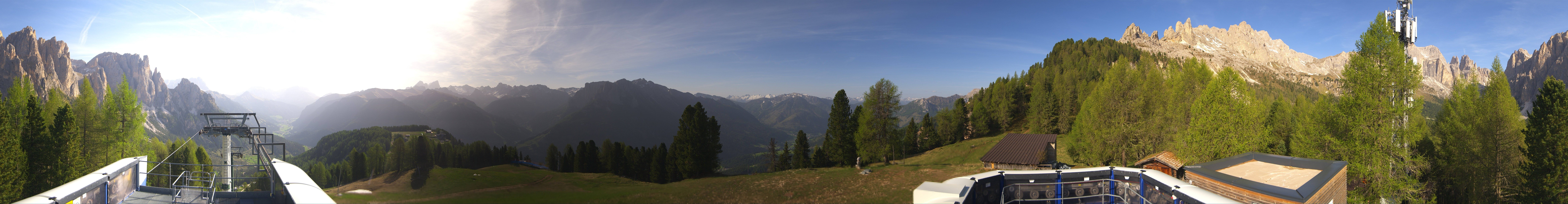 Archived image Webcam Fassa Valley Pian Pecei-Pra Martin lift