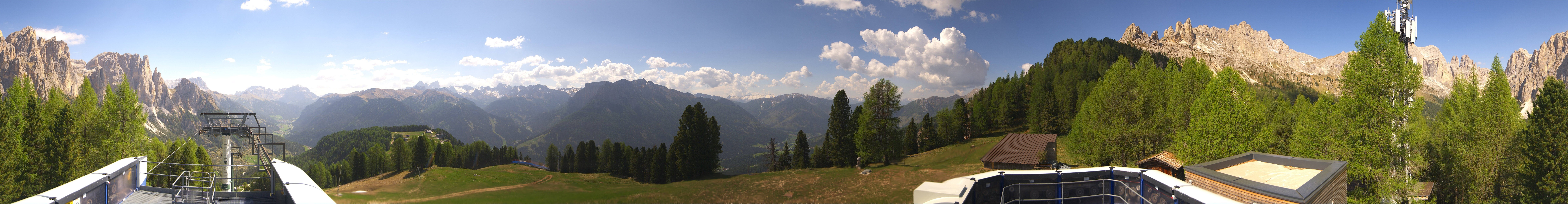 Archived image Webcam Fassa Valley Pian Pecei-Pra Martin lift