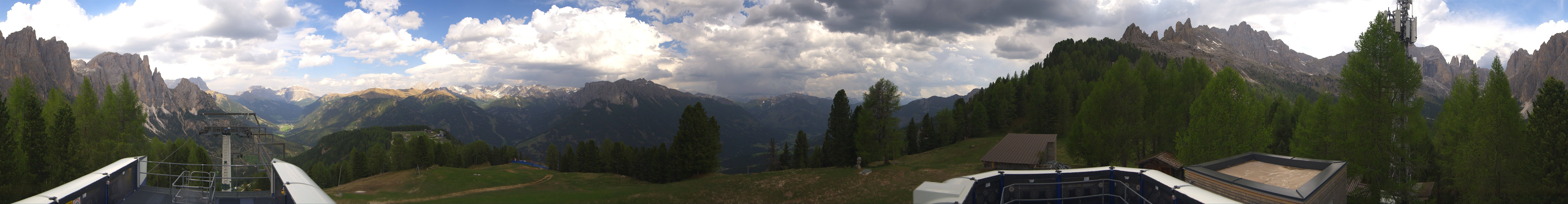 Archived image Webcam Fassa Valley Pian Pecei-Pra Martin lift